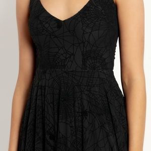 Black Milk Clothing Spiderweb Asymmetrical  Dress